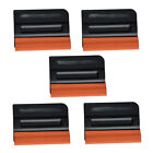 5 Pcs 4" Squeegee Suede Felt For Vinyl Auto Window Tint Car Wrapping Decals Tool