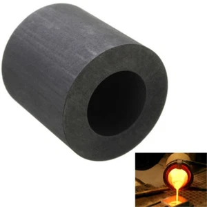 Grafittiegel Tiegel Grafit Schmelztiegel Golds Silber Metall 2oz ~ 5KG Auswahl - Bild 1 von 12