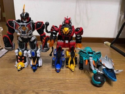 Juego Power Rangers Jungle Fury Gekiranger DX Gekifire Geki Fire Toja Megazord Foto 1 de 4