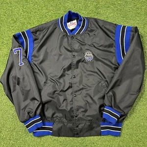 Chaqueta de lanzamiento de botones #7 emitida por jugador Northern League Madison Black Wolf 2XL - Imagen 1 de 14