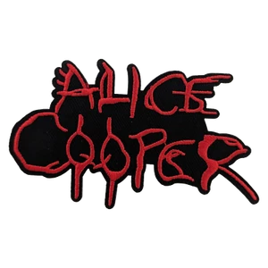 Alice Cooper Patches, Iron On Embroidered Band Patches, Alice Cooper Logo Patch - Picture 1 of 1