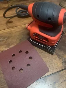 BLACK & DECKER Qs900 1/4 Sheet Sander And Electric Corded - Picture 1 of 5