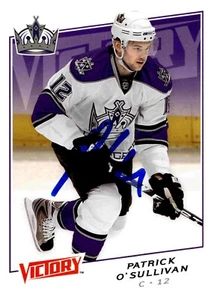 Patrick O'Sullivan - Signed 2008-09 Upper Deck Victory Card #104 - Picture 1 of 2