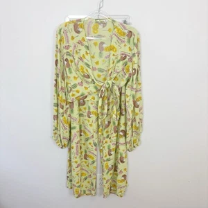 Loco Lindo Pineapple Princess Mai Tai Hawaiian Tiki  Two Piece Set Pants Large  - Picture 1 of 15