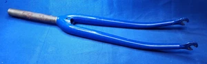 NOS Vintage 700 C 1" Threaded 170/50mm/394ATC BLUE TANGE CR-MO Fork Blade - Picture 1 of 5