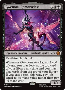 Gwenom, Remorseless Marvel's Spider-Man PLD Creature Mythic Rare CARD ABUGames - Bild 1 von 1