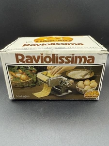 Vintage Raviolissima Marcato Pasta Roller Machine Attachment Accessory Italy - Picture 1 of 13