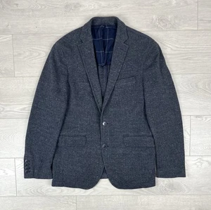 Chaqueta Blazer Hackett London Lana Lana Lana Lana Lana Azul Marino Tweed... - Imagen 1 de 13