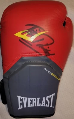 Boxing Legend Felix Tito Trinidad hand signed Everlast boxing glove original - Image 1 of 2