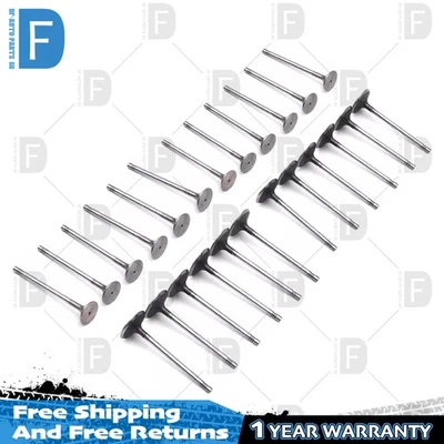 Juego de 24 válvulas de admisión y escape para Mercedes-Benz E280 C300 C250 2,5 3,0 L M272 Foto 1 de 4