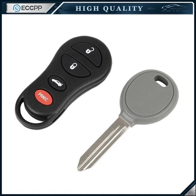 Mando a distancia para Chrysler Sebring Intrepid Stratus Jeep Liberty Chrysler + llave Foto 1 de 4