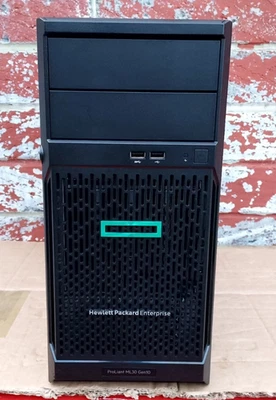 HP ProLiant ML30 Gen 10 Intel XEON E-2224 QUAD CORE 16GB PC4 RAM 256 GB NMVe SSD - Image 1 of 4