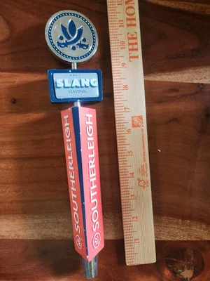 Southerleigh Slang Brewing Tap Handle Pearl SAN ANTONIO Alamo Texas Lone Star - Image 1 of 4
