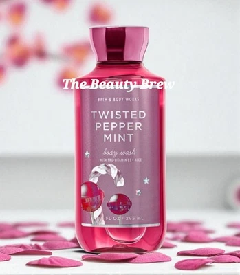 New Bath and Body Works Twisted Peppermint Shower Gel Body Wash 10 fl oz - Image 1 of 4