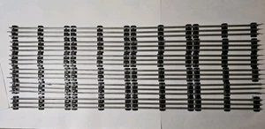 (6) each Lionel O Gauge 40" Tubular Straight Track - NOT O27 - Picture 1 of 9
