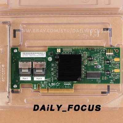 For IBM M1015 LSI 9220-8i Controller 9210-8i IT-Mode P20 6Gb ZFS FreeNAS UnRAID - Image 1 of 4