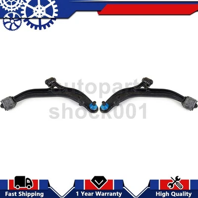 2 Front Lower Mevotech Control Arm For Chrysler Grand Voyager 3.3L 2000 - Image 1 of 4