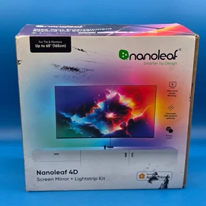 NEW Nanoleaf 4D-Screen Mirror + Lightstrip Kit For TVs & Monitors up to 65" - Picture 1 of 12