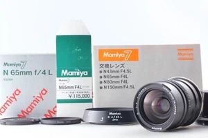 "TOP MINT+3 w/ Box" Mamiya N 65mm f/4 L Medium Format Lens For Mamiya 7 II JAPAN - Picture 1 of 11
