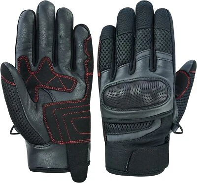 B:O:S Motorrad Sommer Handschuhe Herren Motorrad Handschuhe Biker Handschuhe Neu