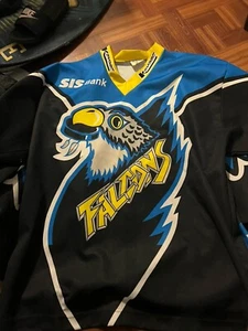 Springfield Falcons Hockey Jersey Size 2Xl AHL Minor League Vtg Signed - Picture 1 of 3