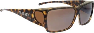 Jonathan Paul Orion Large Polarized Over Sunglasses Cheetah& Brown - Picture 1 of 3