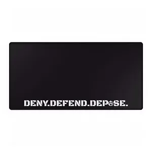 Anarchy Desk Mat Mousepad, Deny Defend Depose Card Break Mat - Free Shipping! - Picture 1 of 13