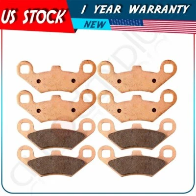 Pastillas de freno delanteras y traseras sinterizadas para Polaris ATP 330 ATP 500 2004 2005 4X4 Foto 1 de 4