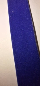 Royal Blue Velvet Ribbon Flocked Velvet Blue 25 yds. x 1/2"w - Picture 1 of 16