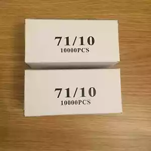 New Trade case 71/10 type Upholstery staples qt. (20,000 2 boxes) CHEAPEST PRICE - Picture 1 of 1