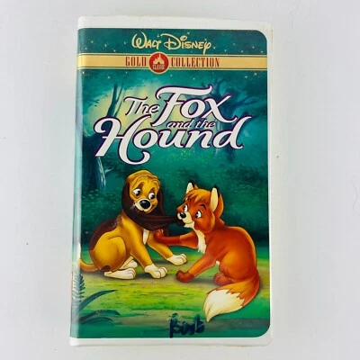 Walt Disney Classic Gold Collection The Fox And The Hound VHS Video Clamshell - Image 1 of 3