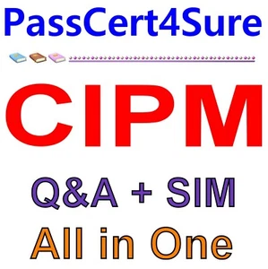 Certified Information Privacy Manager CIPM Exam Q&A+SIM - Picture 1 of 1