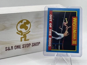 1987 Topps WWF Wrestling (WWE) - Out Of The Ring #55 - WrestleMania 3 - Picture 1 of 7
