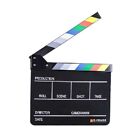 Black Production Slate with Color Clappers