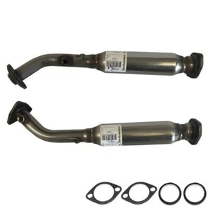 Stainless Steel Pair of Exhaust Front Pipes fits: 02-03 QX4 2002-04 Pathfinder - Picture 1 of 9