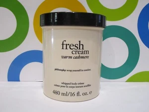 PHILOSOPHY ~ FRESH CREAM WARM CASHMERE WHIPPED BODY CREME ~ 16 OZ - Picture 1 of 1