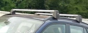OEM BMW X1 E84 SUV 2010-2015 Roof Racks Cross Bars Black Set Of 2 - Picture 1 of 2