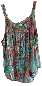NWT | Maurice’s | paisley tank top size 3 boho flowy relaxed - Picture 1 of 5
