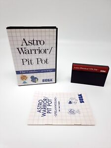 Astro Warrior Pit Pot Sega Master System 🏆 Collector 🏆 German