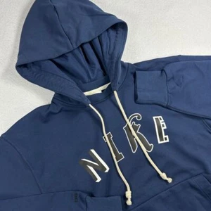 Nike Dri-FIT Standard Issue Hoodie Herren L Navy Blau Pullover Basketball Neu ohne Etikett - Bild 1 von 12