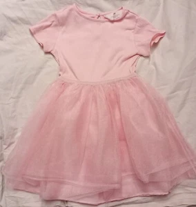 H&M Girls Pink Party Princess Dress / Age 4-6yrs - Picture 1 of 2