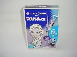 Crest & Oral-B Kids Set Disney Frozen Toothbrush and Toothpaste Exp 3/25 - Picture 1 of 1