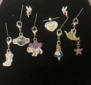 Vintage Disney Character Charms, Zipper Pull, Bracelet, Junk Journals Earrings - Picture 1 of 7