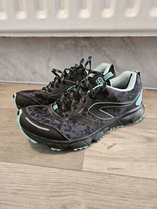 Decathlon KALENJI Elio Feel Trail Women's Trail Running Shoes - Black Size 3 - Picture 1 of 10