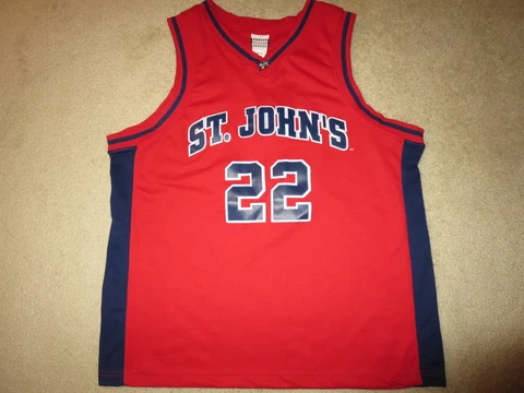 St. John's Red Storm #22 Basketball Jersey XL mens Cover