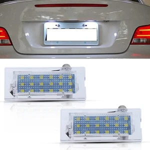 2x Xenon White 18-SMD LED License Number Plate Light Lamp for BMW X3 X5 E83 E53 - Picture 1 of 9
