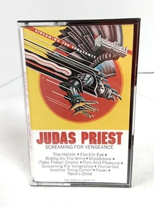 Judas Priest Screaming for Vengeance Cassette Tape Tested Near Mint Condition 🤘 - Picture 1 of 5
