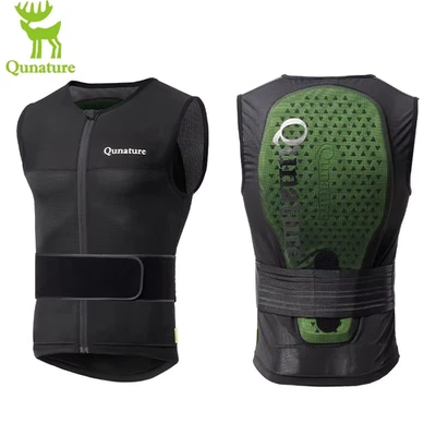 Ski Vest Adults Outdoor Sports Back Protection Vest Widened Thickened ESA Pad Br - Image 1 of 4