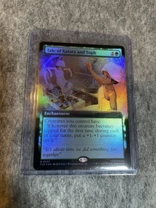 FOIL TALE OF KATARA AND TOPH (EXTENDED ART) X4 Avatar: The Last Airbender Eterna - Picture 1 of 2