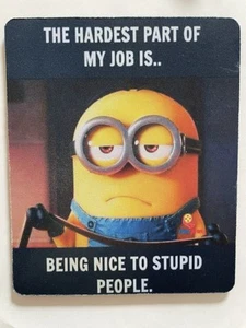 Being nice to stupid people funny Mouse Mat - Afbeelding 1 van 1